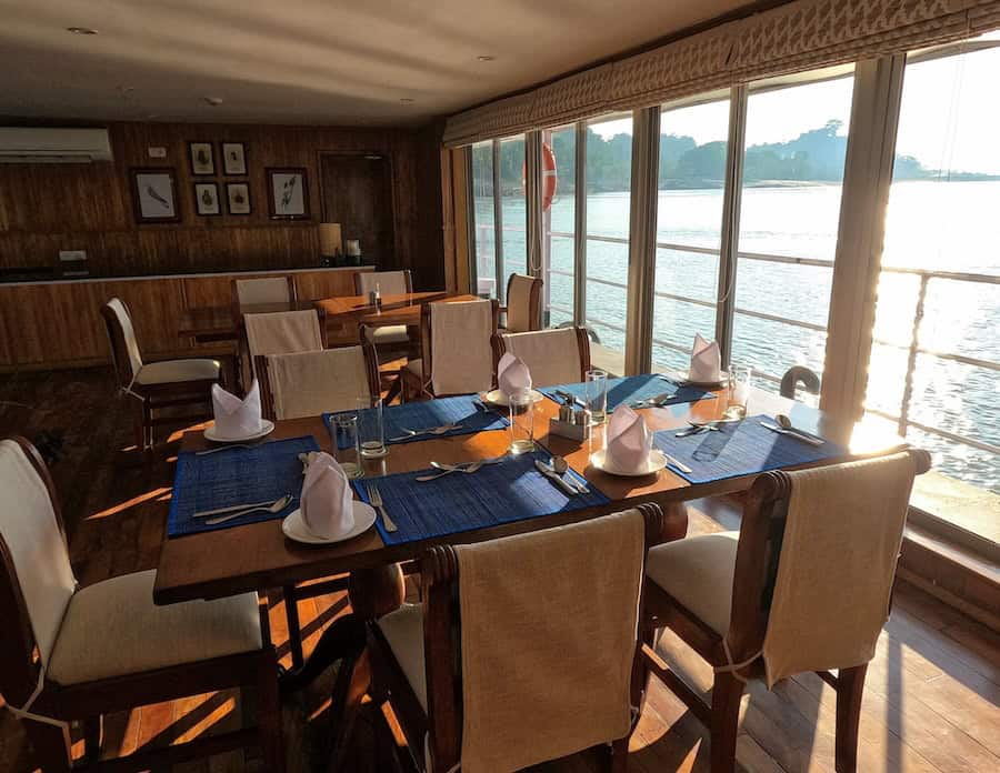 Sukapha's dining room