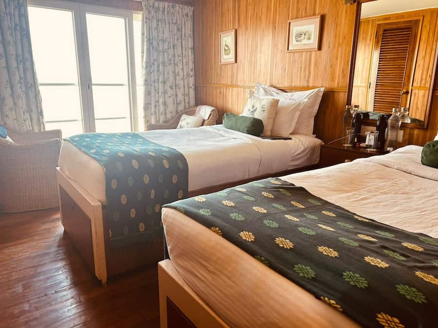 author's cabin aboard the Sukapha