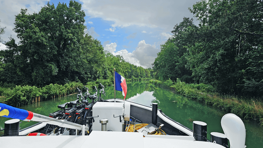 C’est La Vie Barge Cruise Review include details about the bicycles carried on board