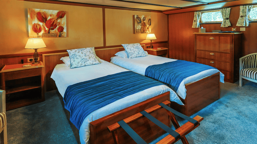 C’est La Vie Barge Cruise Review include details about the cabins
