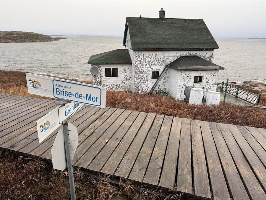 Brise-de-Mer in Harrington Harbour on a Gulf of St Lawrence Cruise