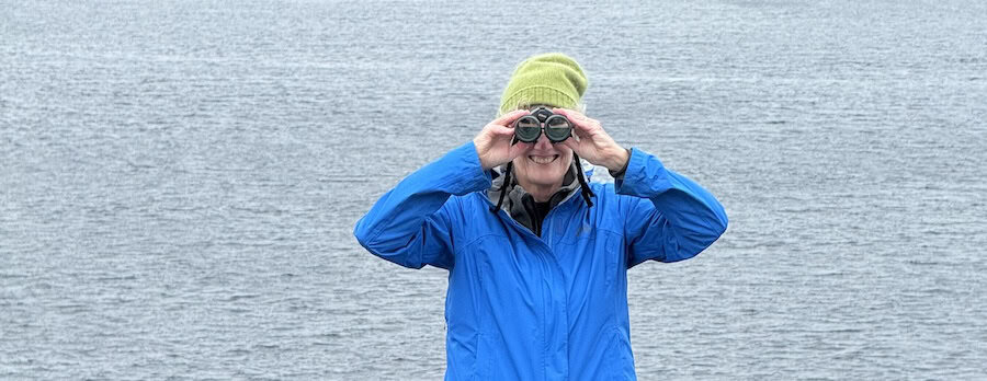 Aimée Laberge on a Gulf of St Lawrence Cruise