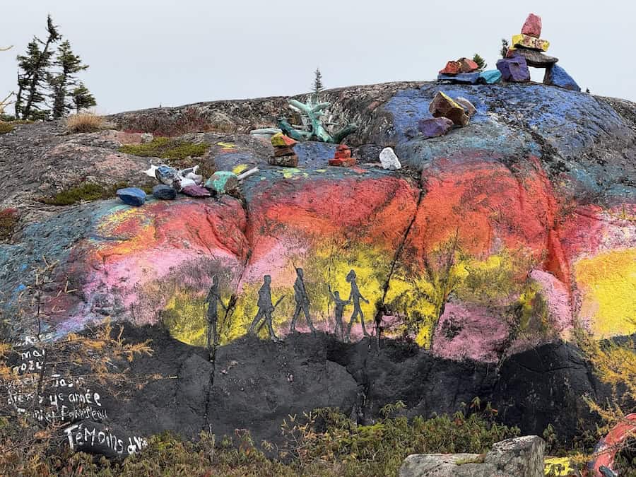 Painted Rocks in St. Augustin