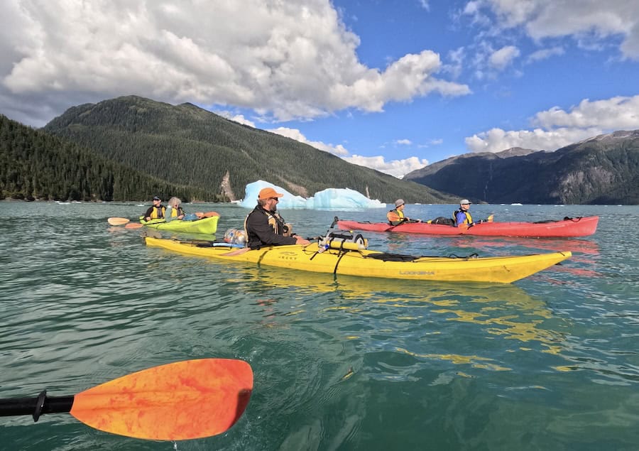 Wilderness Legacy Cruise Ship Review includes details on Kayaking past icebergs