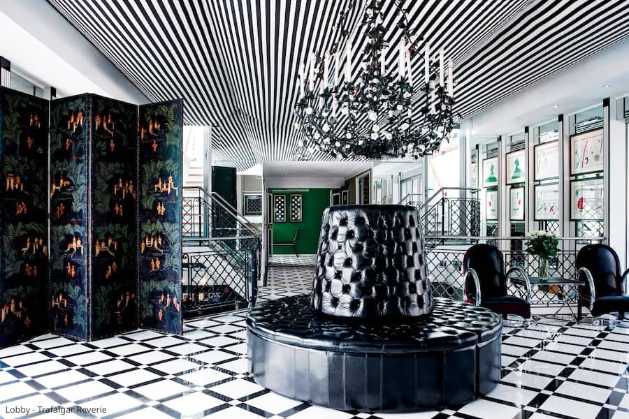 New River Cruise Ships (2026 & 2027) — A Building Boom Fueled by New Brands & New Routes 25 Trafalgar Reverie's Lobby.