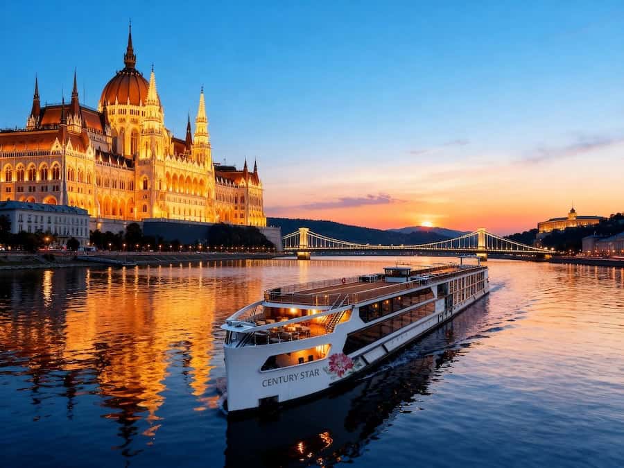 New River Cruise Ships (2026 & 2027) — A Building Boom Fueled by New Brands & New Routes 10 China's Century Cruises is now building river vessels for Europe. Here, a rendering of Century Star, set to debut in late 2026
