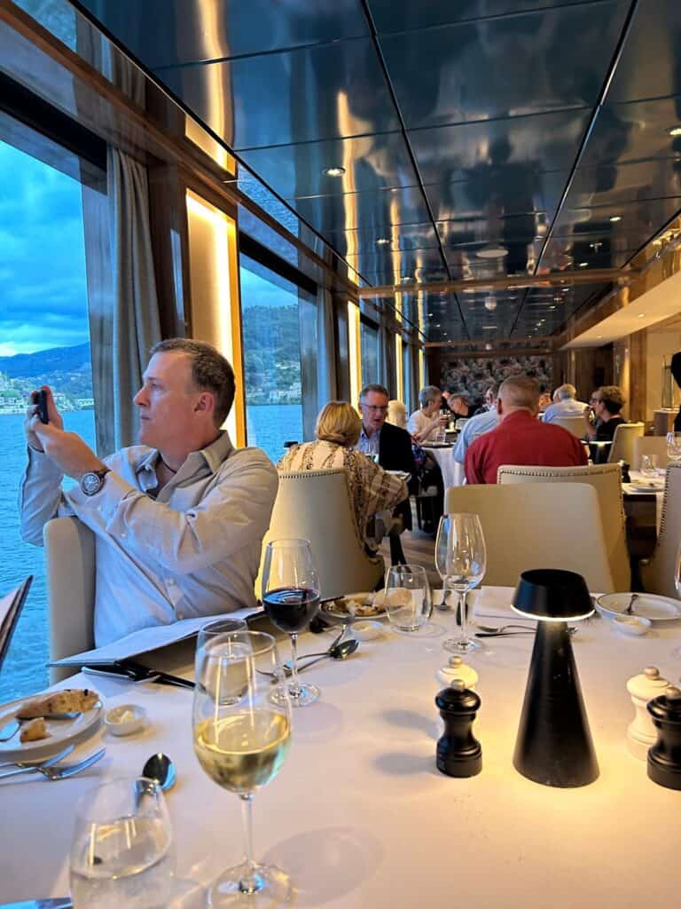 Uniworld's São Gabriel on the Douro River. 