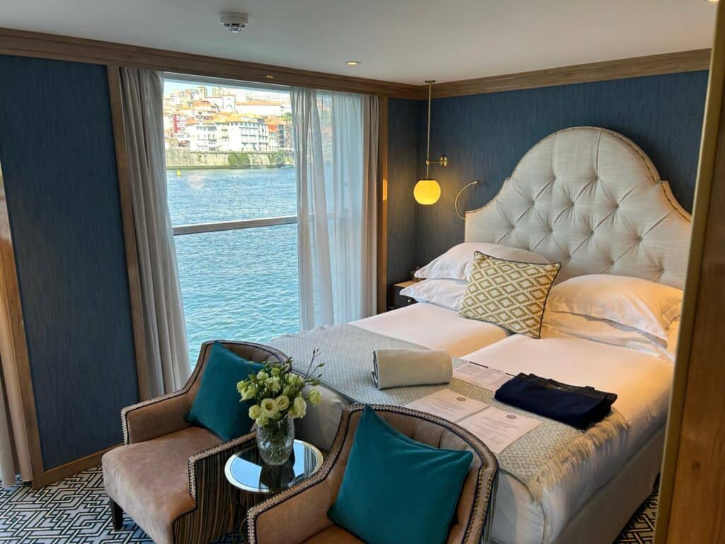 A suite on Uniworld's Sao Gabriele