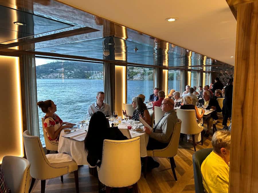 Douro River Cruise Review (2026): Why Uniworld Does Everything Right 28 Sao Gabriel's dining room with its floor to ceiling windows