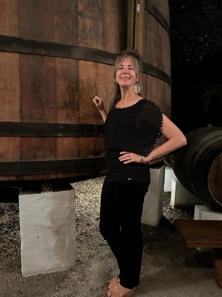 Douro River Cruise Review (2026): Why Uniworld Does Everything Right 33 wine barrel in Portugal on a Douro River cruise