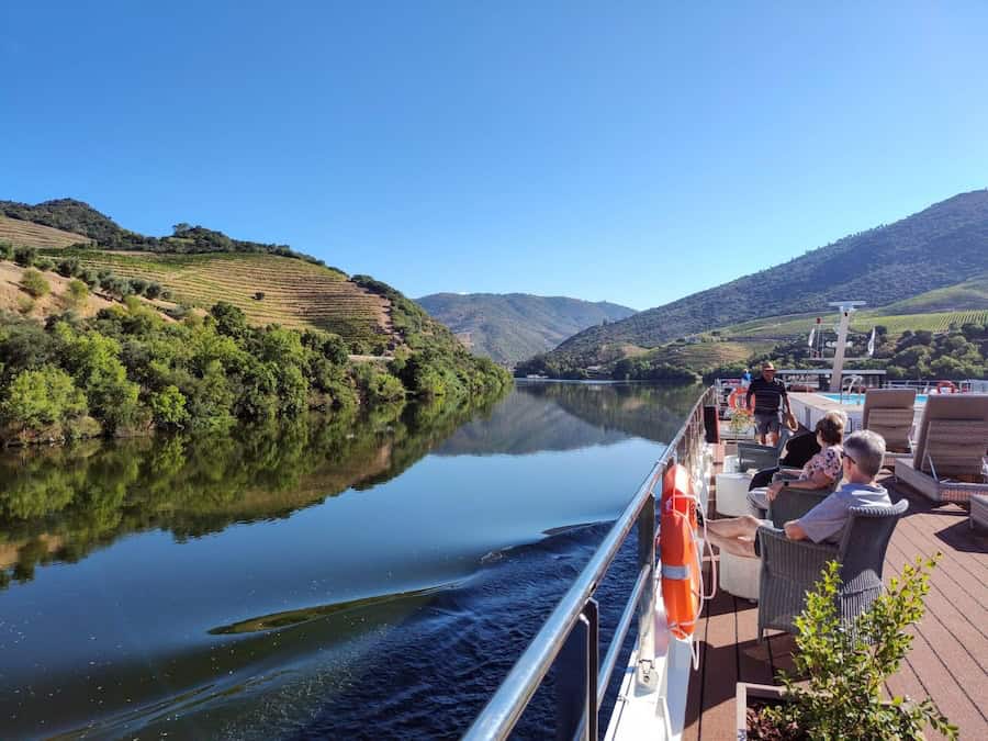Douro River Cruise Review (2026): Why Uniworld Does Everything Right 19 The scenic Douro as seen from the Sao Gabriel.