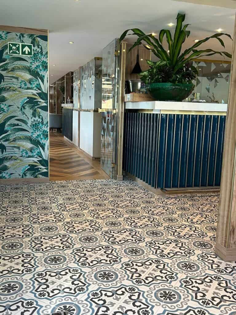 Douro River Cruise Review (2026): Why Uniworld Does Everything Right 22 Lovely tile-inspired flooring