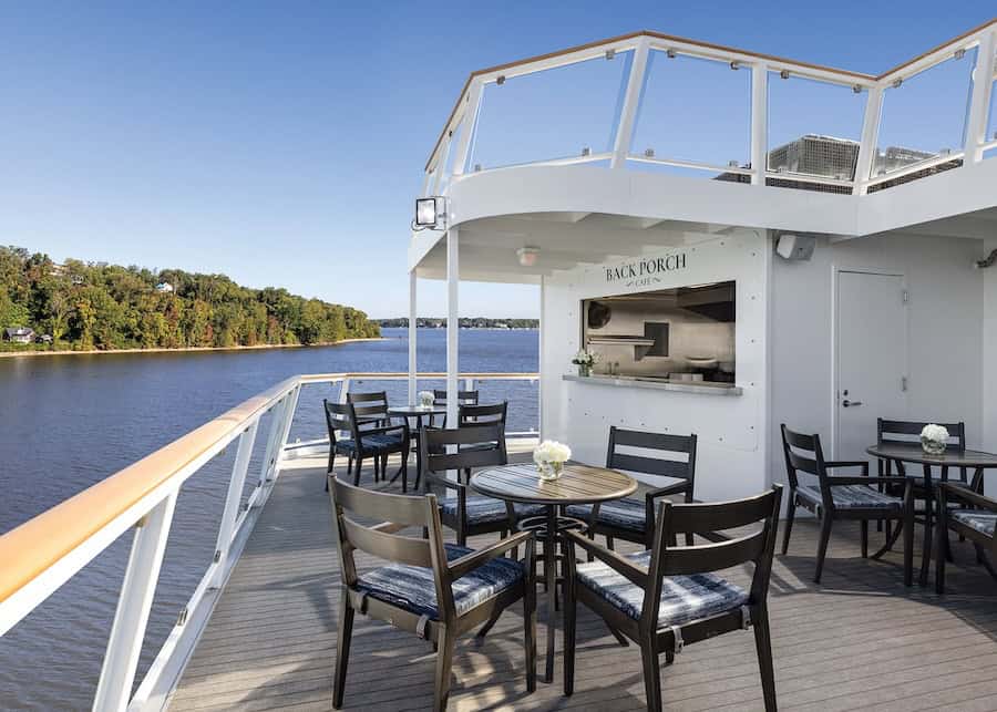  Back Porch Cafe aboard American Constitution