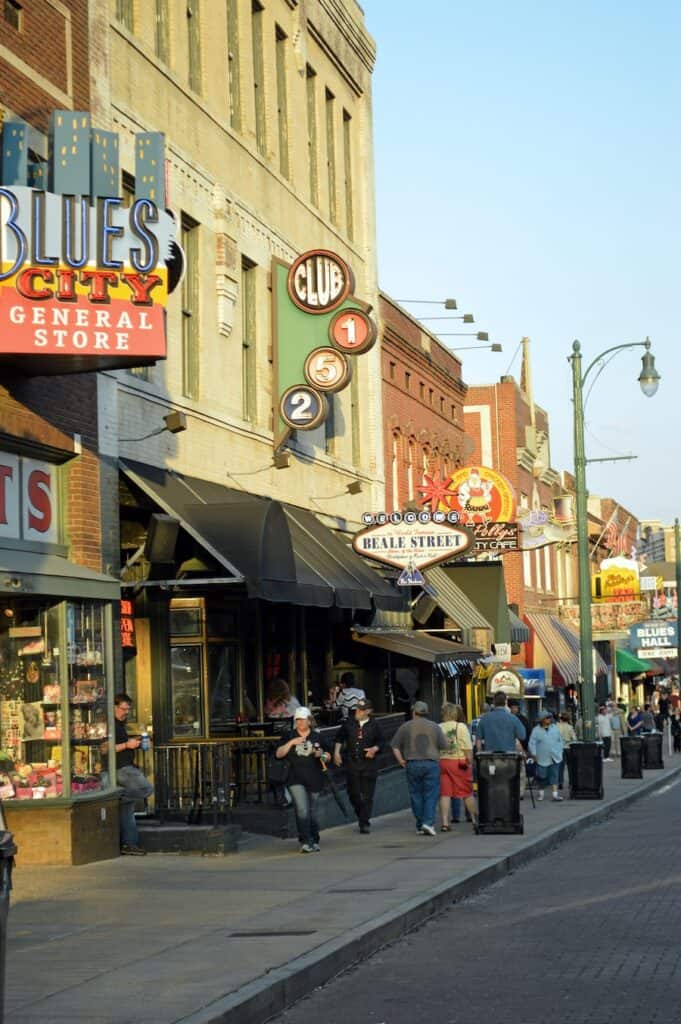Complete Mississippi River Cruise (2026): A Review Of 21 Nights Aboard American Serenade 18 The scene along Beale Street, Memphis, Tennessee