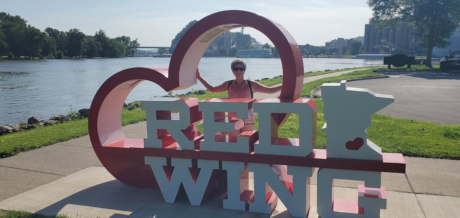 Complete Mississippi River Cruise (2026): A Review Of 21 Nights Aboard American Serenade 39 The "I love Red Wing" sign