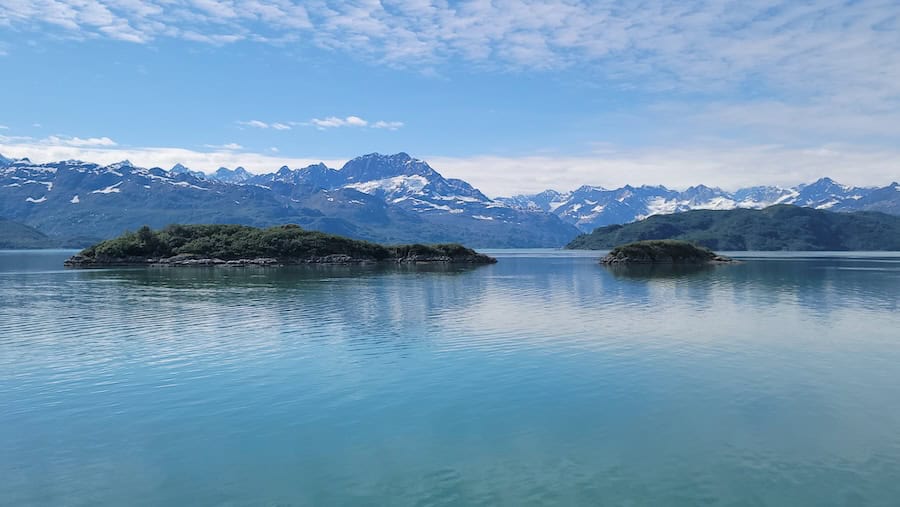 Scenic cruising in Glacier Bay on American Cruise Lines Alaska cruise