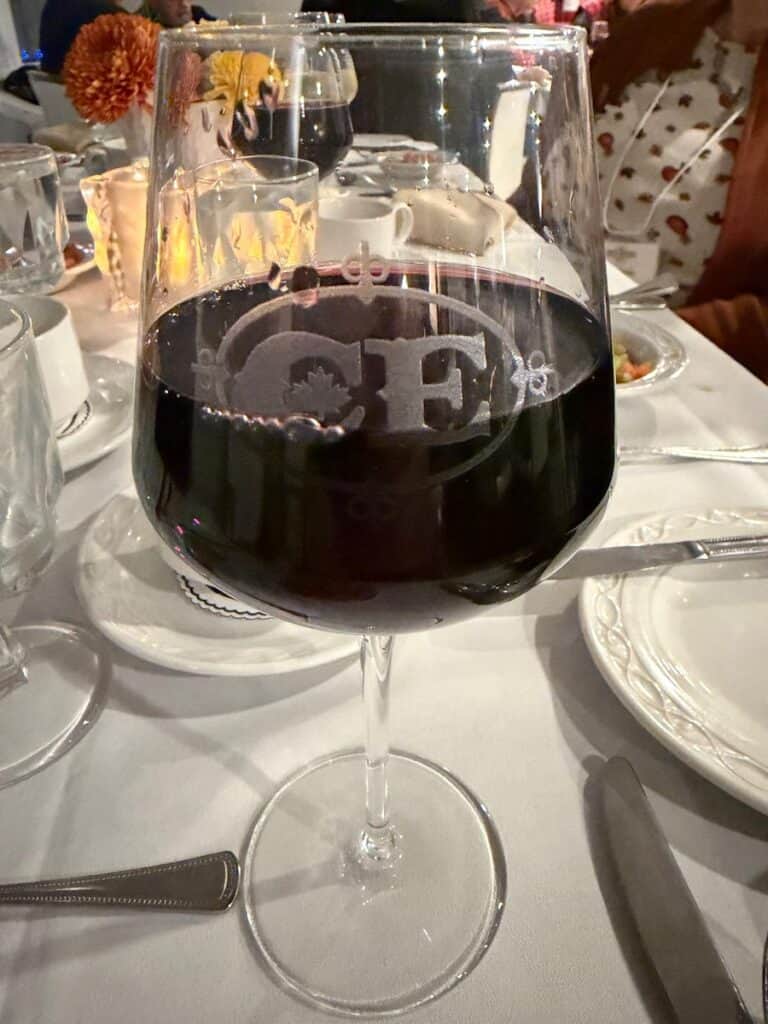 Wine and beer are included at lunch and dinner aboard Canadian Empress.