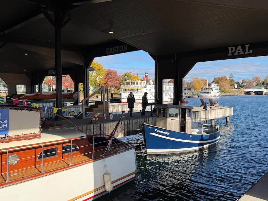 The 1000 Islands Boat Museum.