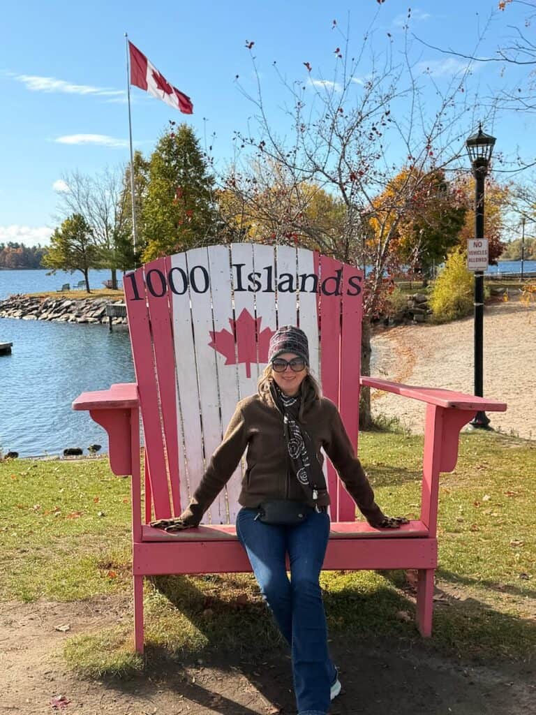 A stop on our 1000 Islands Canadian Empress cruise