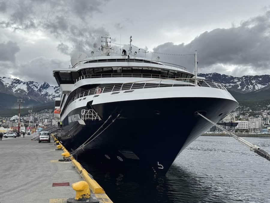 Atlas Antarctica Cruise Review (2026): At Last, On A Real Expedition Ship, the World Navigator 5 Atlas Antarctica Cruise Review begins with the World Navigator at Ushuaia