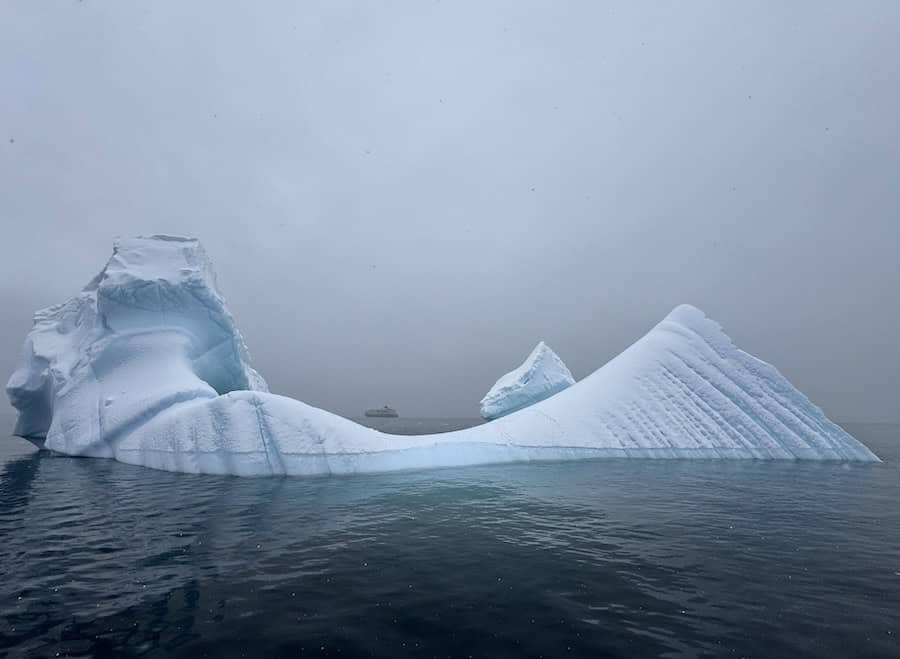 Atlas Antarctica Cruise Review (2026): At Last, On A Real Expedition Ship, the World Navigator 20 The spectacular ice bergs seen on an Atlas Antarctica Cruise