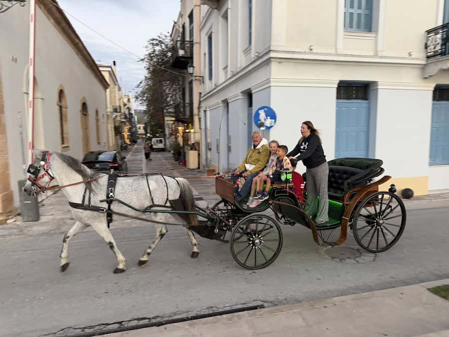 Family friendly Napflion on a Gemaya cruise in the Greek Isles