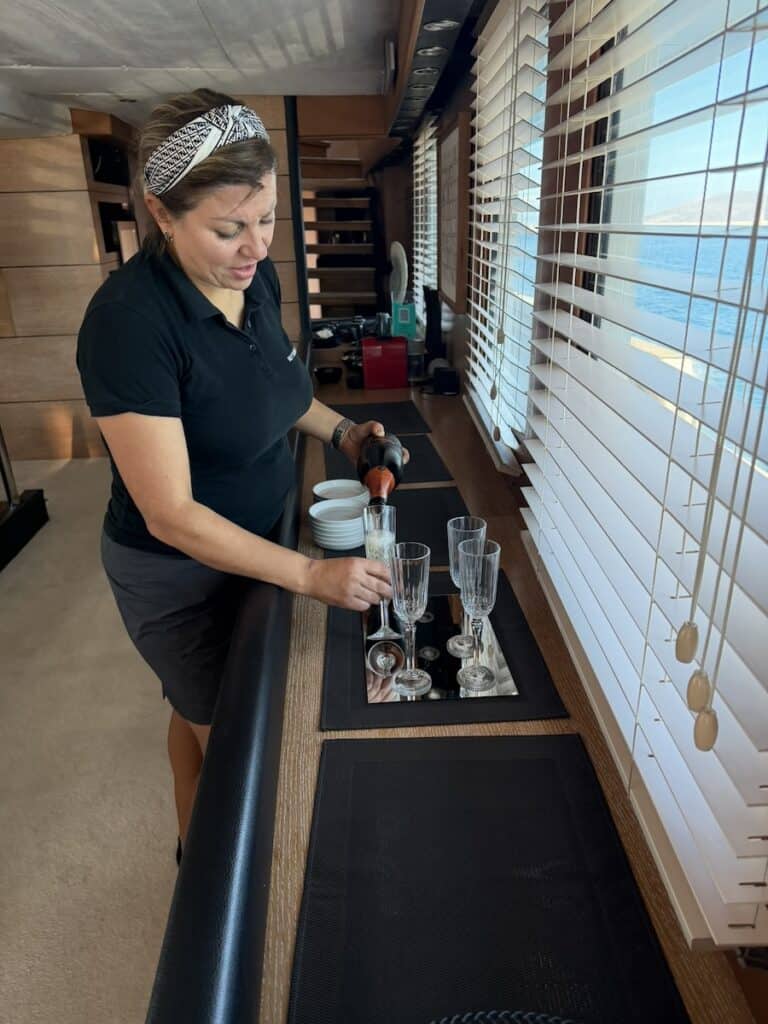 Our Gemaya Hostess Inna.