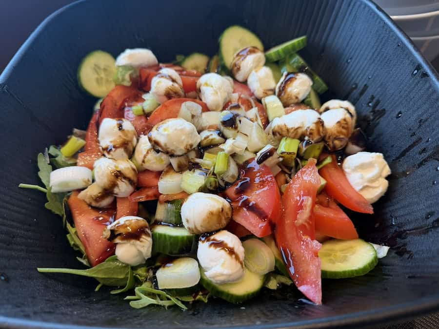One of the lunch salads board Gemaya