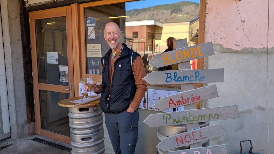 Lapoutrie Brewery on a Rhine River cruise with amawaterways