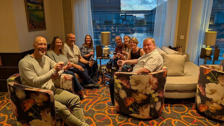 Offseason Winter Rhine River Cruise is great for bonding are there are typically fewer passengers