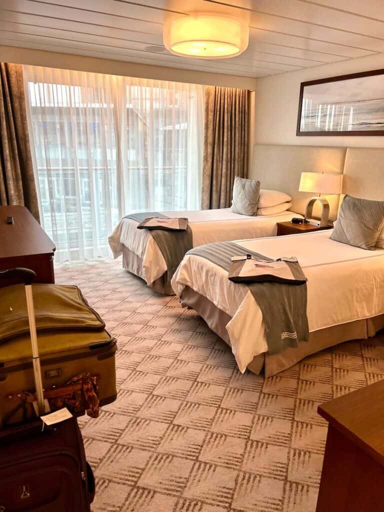 Chesapeake Bay Cruise With American Cruise Lines bunking in Cabin #301.