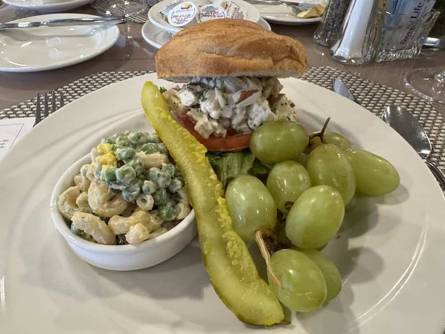Lunch aboard a Winter Cruising On The Lower Mississippi With American Cruise Lines