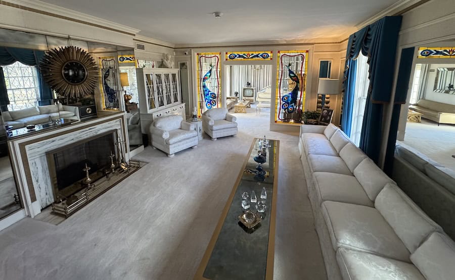 Winter Cruising On The Lower Mississippi With American Cruise Lines includes an opportunity to tour Graceland