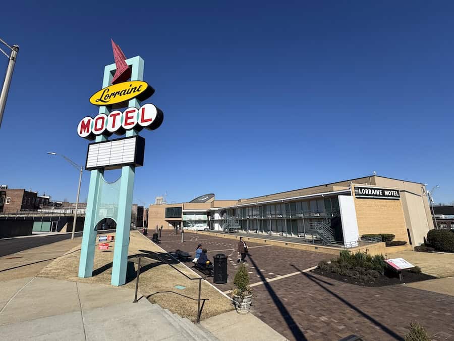 The Graceland tour also provides a chance to see some of Memphis’ historic sites like the Lorraine Motel where Martin Luther King was assassinated on April 4,1968.