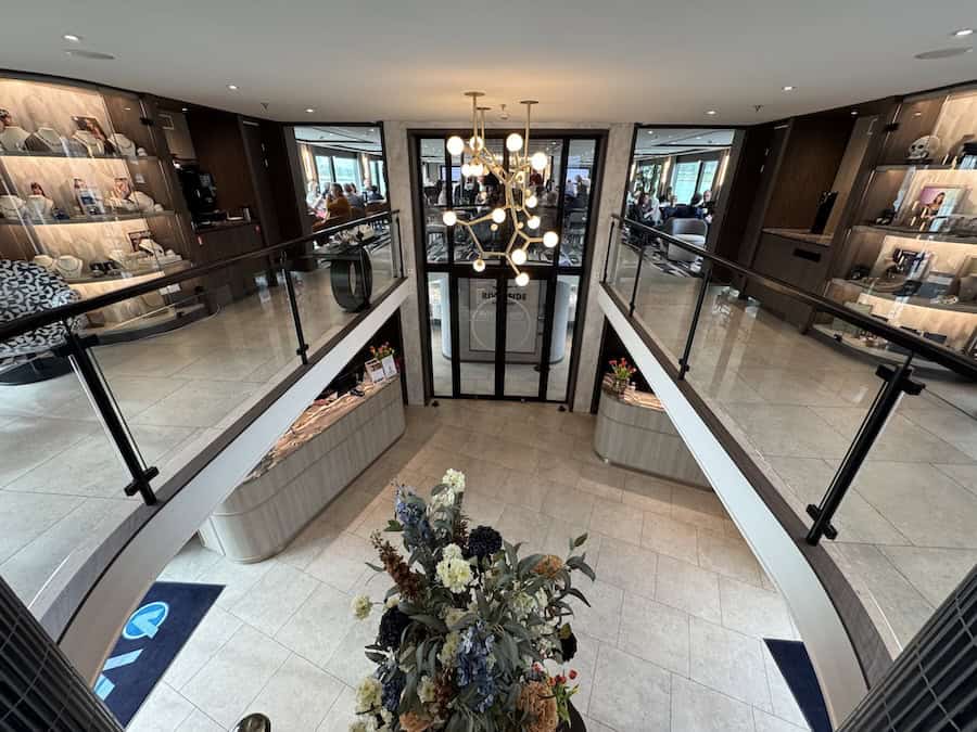 Viva Enjoy's lobby while on a German, Dutch & Belgian Waterways cruise review