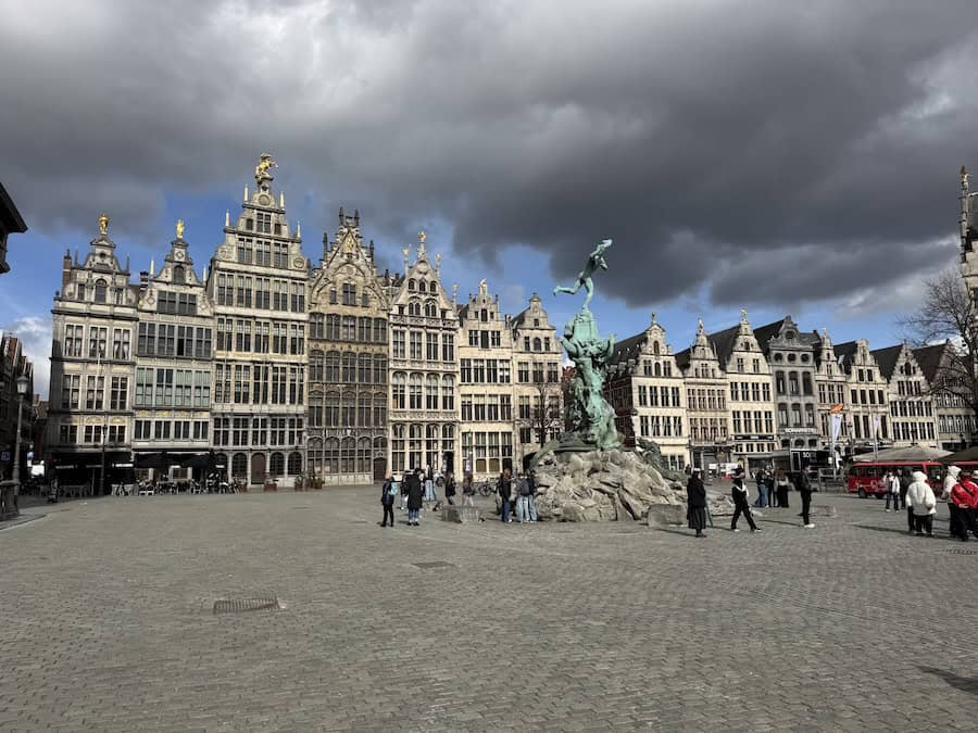 Visiting Antwerp on a German, Dutch & Belgian Waterways cruise aboard Viva Enjoy