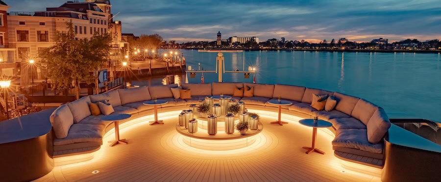 The Daystar Deck aboard Solara