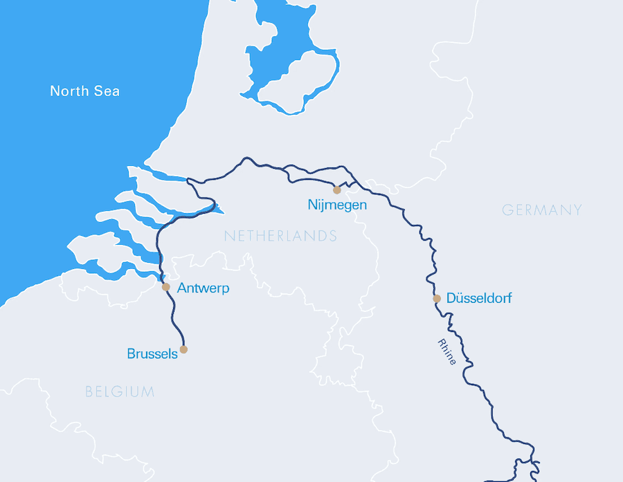 German, Dutch & Belgian Waterways cruise review