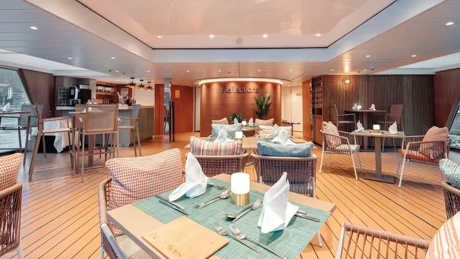 The interior of TUI Aria, the line is one of Europe's top
