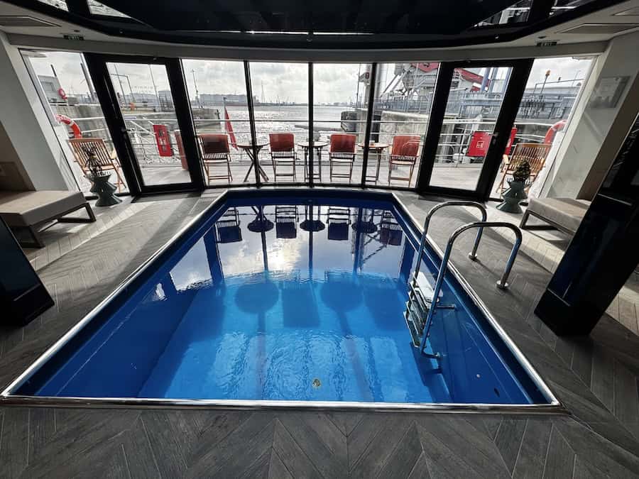 Holland & Belgium Riverside Cruise review shares details about the pool