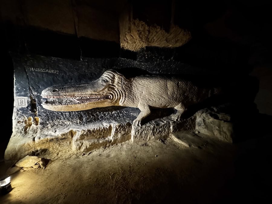 Visiting the Velvet Caves at Valkenburg on a Holland & Belgium Riverside Cruise