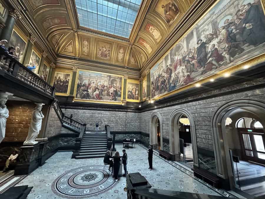 Visiting the Fine Arts or KMSKA at Antwerp on a Holland & Belgium Riverside Cruise