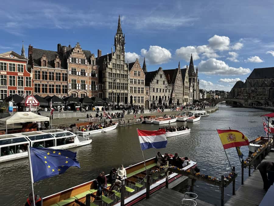Seeing lovely Ghent on a Holland & Belgium Riverside Cruise