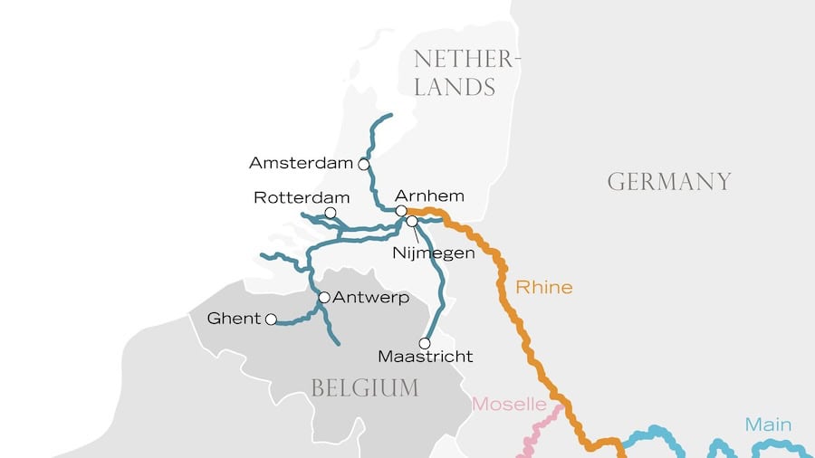 Holland & Belgium Riverside Cruise