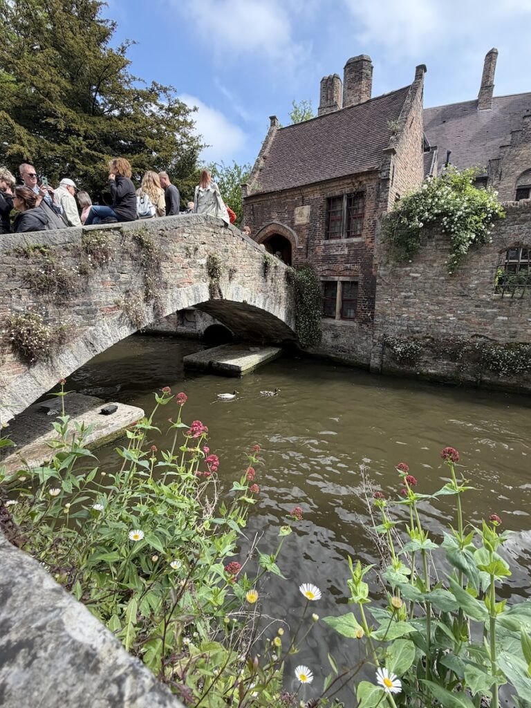 This French Barge Is Different (2026 REVIEW) — Choose The Savoir Vivre On The Burgundy Canal For The Cycling & Dinners Ashore 44 One of many canal bridges in Bruges