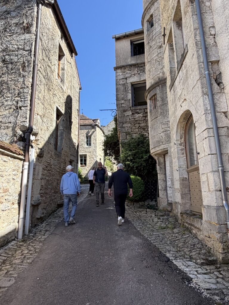 This French Barge Is Different (2026 REVIEW) — Choose The Savoir Vivre On The Burgundy Canal For The Cycling & Dinners Ashore 33 Walking around the hilly medieval town