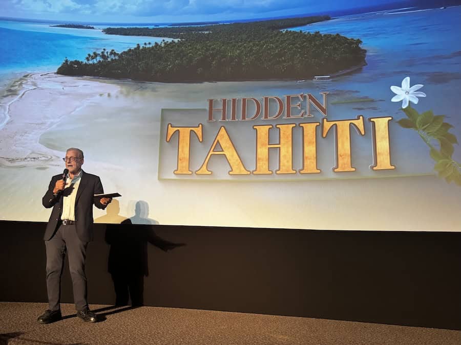 Peter Greenberg’s “Hidden” Travel Series for PBS Features French Polynesia & Paul Gauguin Cruises 5 Peter Greenberg presents “Hidden Tahiti” at the Director’s Guild of America