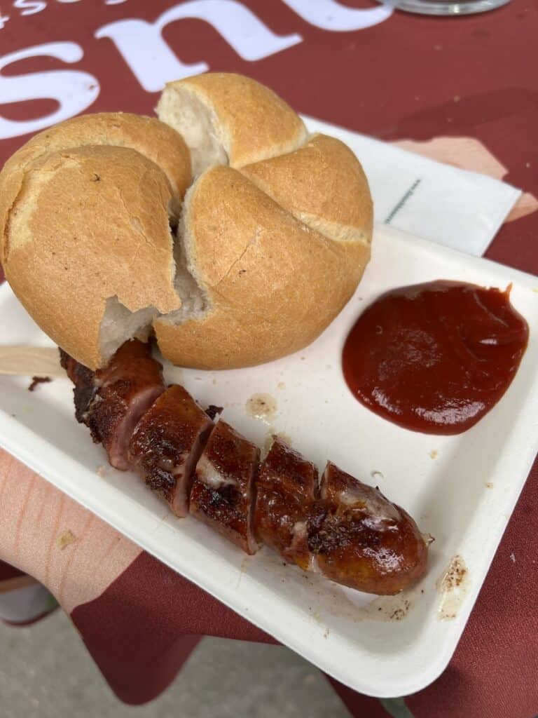 Cruising The Capital Cities Of The Danube On Uniworld’s Newest Ship (2026 REVIEW) 20 Noshing at the Genuss festival in Vienna