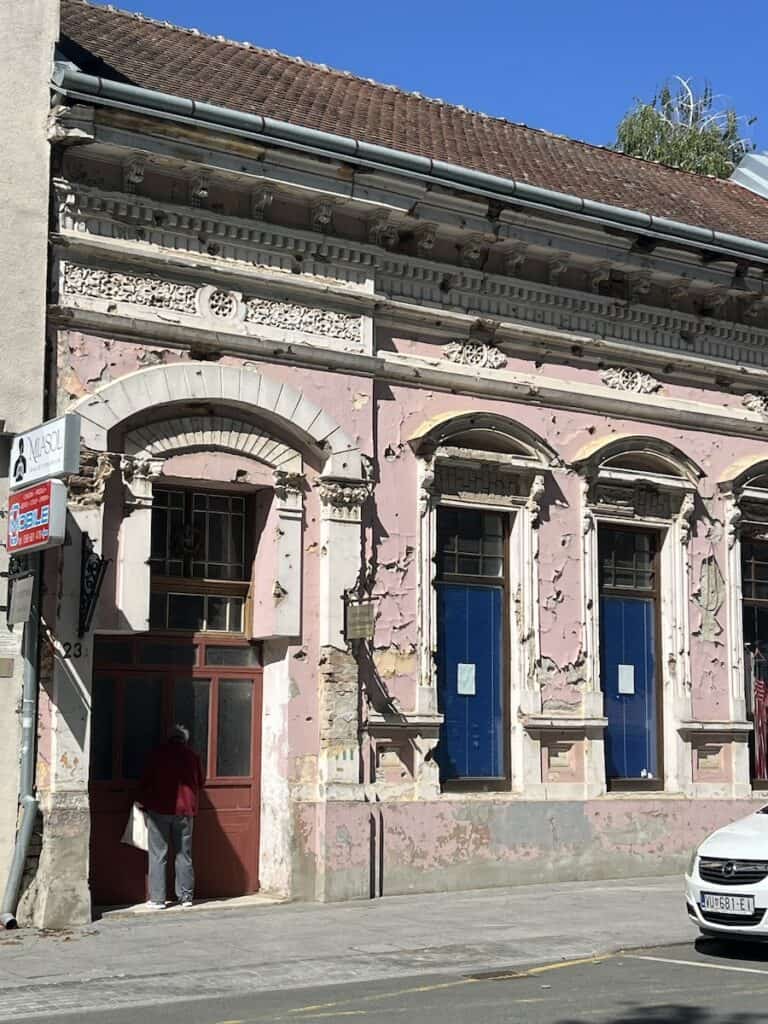 Cruising The Capital Cities Of The Danube On Uniworld’s Newest Ship (2026 REVIEW) 29 Post-Homeland war Vukovar scene on a Danube River cruise excursion with Uniworld