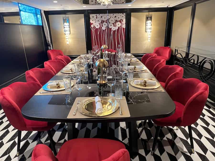 Cruising The Capital Cities Of The Danube On Uniworld’s Newest Ship (2026 REVIEW) 9 Cruising The Danube On Uniworld’s Newest Ship the SS Emile, a ship with a main restaurant and a private dining space